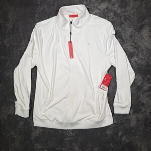 Redvanly Dewitt Zip Jacket Mens Medium Weatherproof Athletic Golf NWT